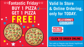 Dominos An incredible way to deal your hunger