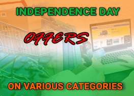 Celebrate Independence Day Offers on Various Categories