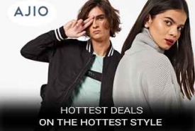 AJIO Hottest Fashion Deals on the Hottest Style at a Realistic Budget