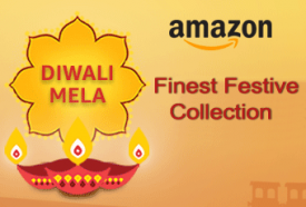 Amazon Diwali Mela  Finest Festive Collection at online shopping