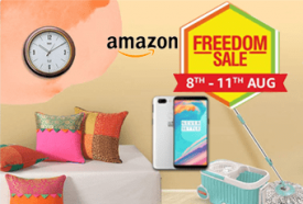 Amazon Freedom Sale 2019 from August 08 Top deals on Top Brands