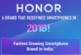 Flipkart Honor offers- Coming Fastest Growing Smartphones Brand in India 2019