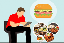 Online Food Ordering Use Coupons to Get Discount Food