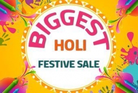 Get Ready Biggest Holi Festive Sale with Online Shopping