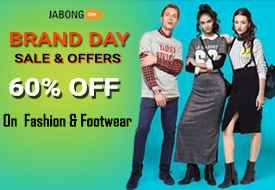 Jabong Brand Day Sale and Offers on Fashion and Footwear