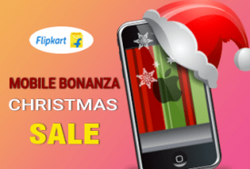 Upcoming mobile bonanza and Christmas sale on flipkart 2018