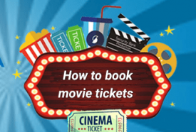 How to book movie tickets with online