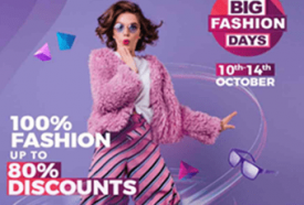 Myntra Big Fashion Sale and Offers