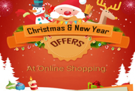 Ready for Christmas and New Year offers at Online Shopping