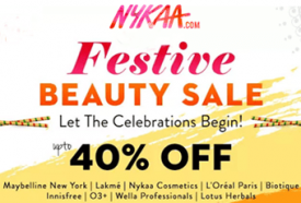 Nykaa Festive Beauty Sale- Dealsdunia
