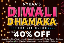 Nykaa Diwali Dhamaka Sale Offers