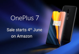 One Plus 7 Sale starts 4th June on Amazon One plus 7 Price in India, specifications, offers