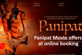 Panipat Movie offers at online booking