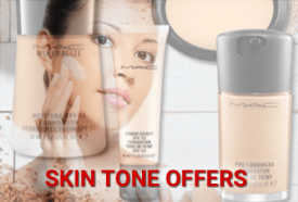 Choose your skin tone offers & get 3 shades of fixed fluid foundation