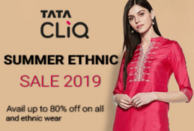 Fresh TataCliq Fashion Style your summer ethnic sale 2019