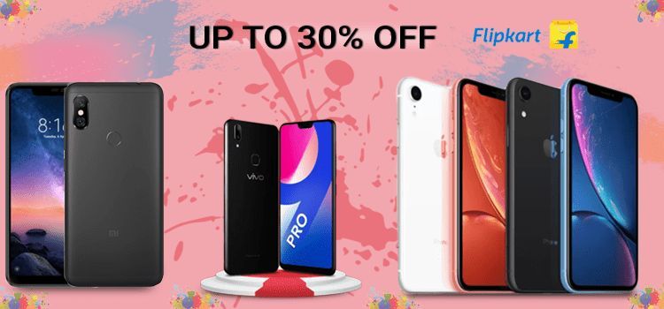 Flipkart Mobile offers 30% off