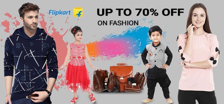 Up coming Flipkart Holi sale Major offers fashion clothing