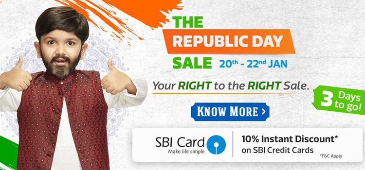 republic day flipkart sale discount
